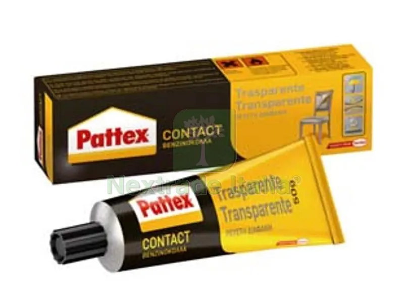 12PZ PATTEX ADESIVO TRASPARENTE - gr.125 — Adesivi e sigillanti — rif. FERX.FER143462