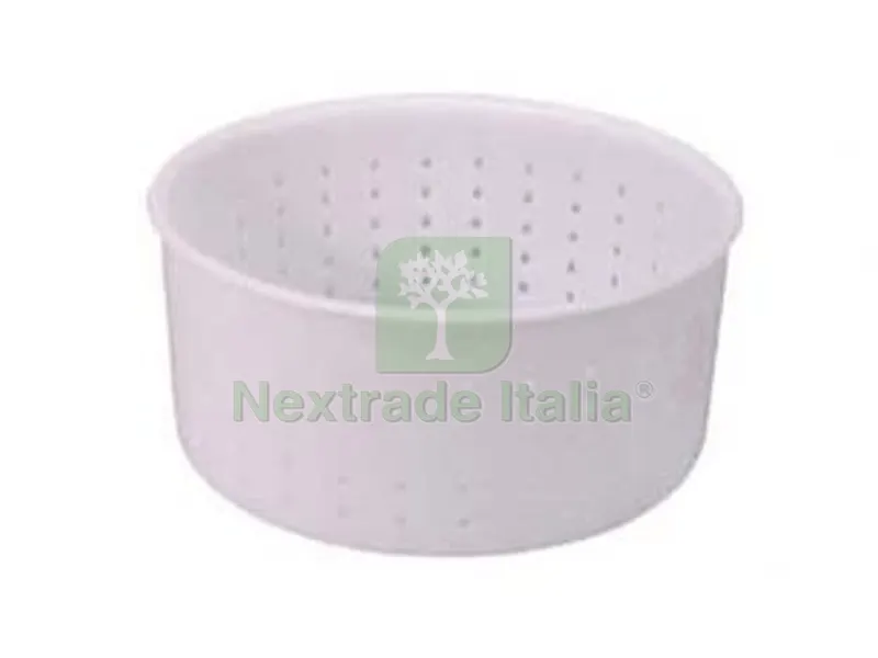 10PZ Forma per Formaggio Caciotta GR.1200 - ? superiore cm.15 - ? inferiore cm.14x7h. — Casalinghi e organizzazione — rif. FERX.FER144773