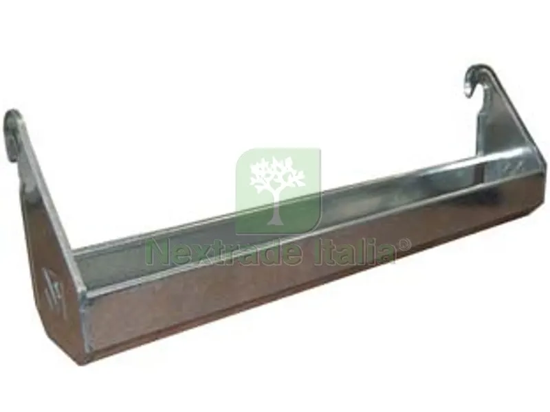 6PZ MANGIATOIA ABBEVERATOIO DA APPENDERE - cm.50x10x17h. — Mangimi e alimentazione — rif. FERX.FER145008