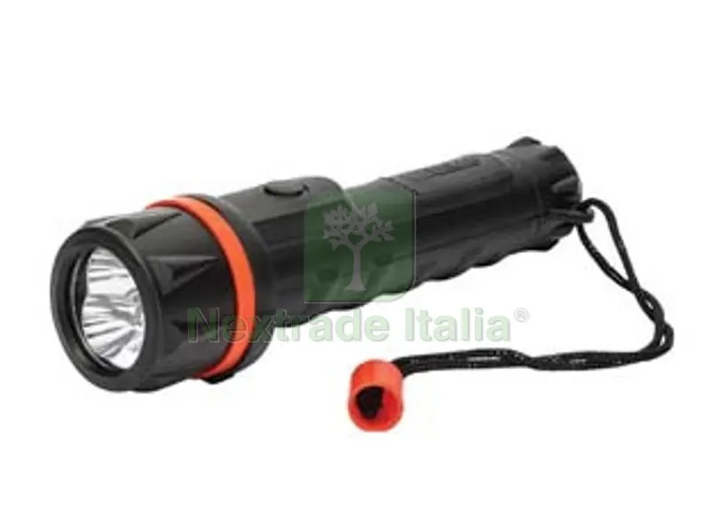 12PZ Torcia a LED Rubber IRUB1LED - 0,2w - 12 lumen - mm.150x42x42h — Illuminazione — rif. FERX.FER145060