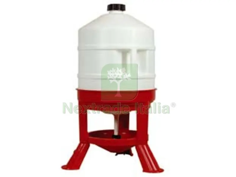 Abbeveratoio con Serbatoio in Plastica su Treppiedi - lt.30 di capienza ? cm.31x72h. — Mangimi e alimentazione — rif. FERX.FER145091