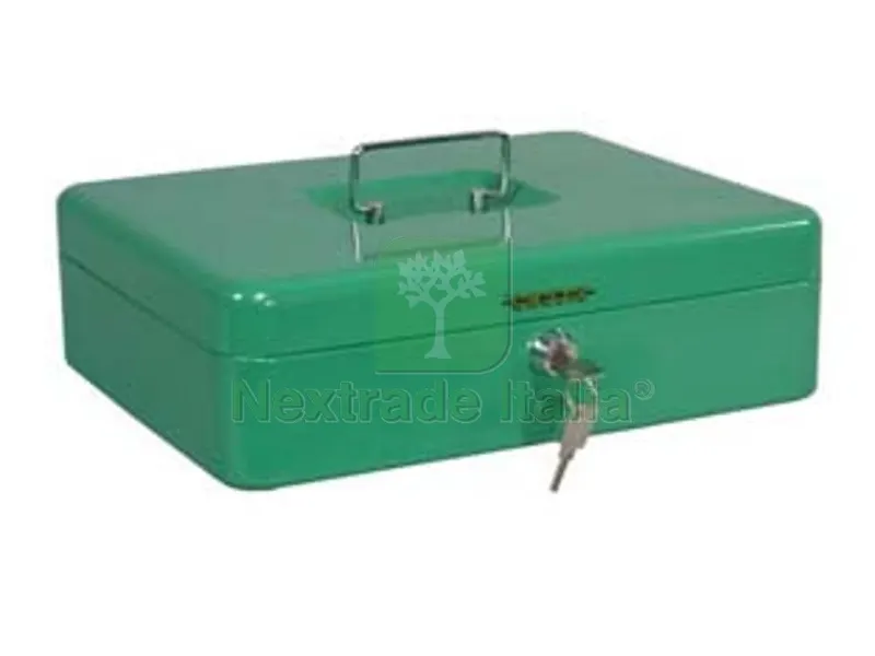 CASSETTA PORTAVALORI CON VASCHETTA PORTAMONETE - mm.300x240x90h. — Casseforti — rif. FERX.FER145688