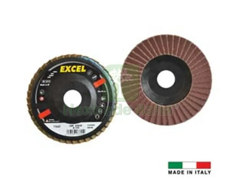10PZ DISCHI LAMELLARI DA SGROSSO AL CORINDONE - ? mm.115 foro 22 grana 80 — Punte, frese e dischi — rif. FERX.FER148023 10PZ DISCHI LAMELLARI DA SGROSSO AL CORINDONE - ? mm.115 foro 22 grana 80 — Punte, frese e dischi — rif. FERX.FER148023