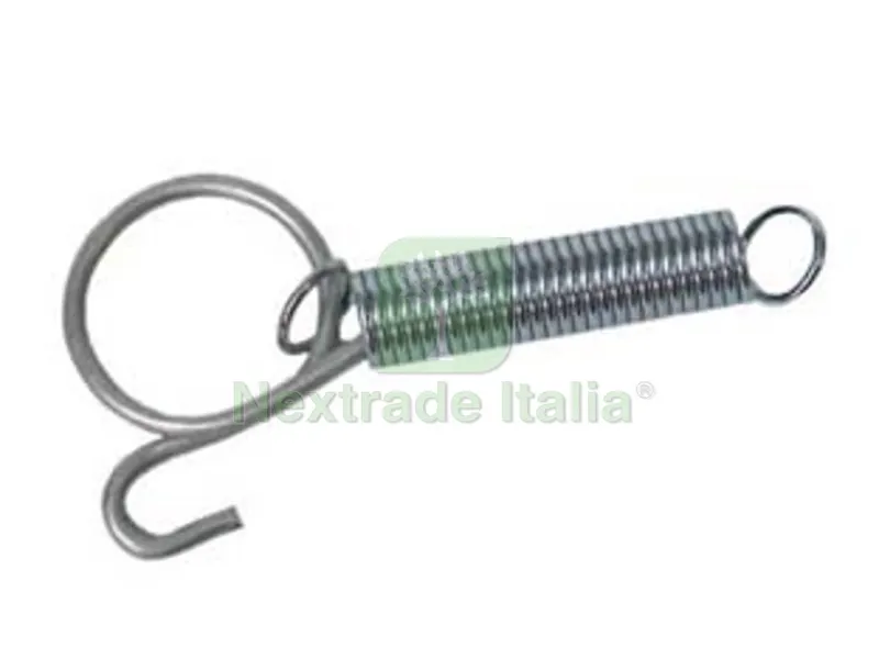 10PZ MOLLE A TRAZIONE CON GANCIO PER CHIUSURA GABBIE — Attrezzi da giardino a motore — rif. FERX.FER146005