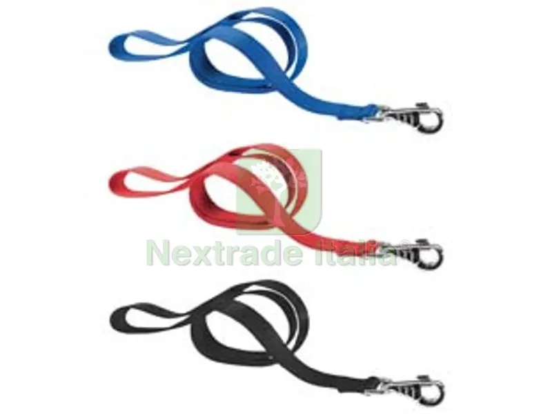2PZ guinzagli nylon club per cani - cm.2x120 colore blu g20/120 — Cani — rif. FERX.FER146494