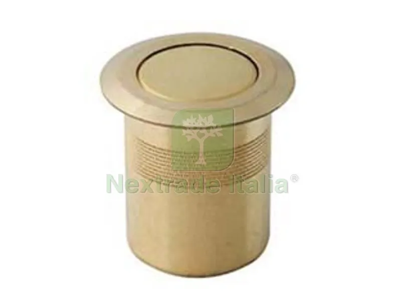 5PZ POZZETTI A MOLLA ANTIPOLVERE PER SERRATURE OTTONE LUCIDO - ? mm.14 — Serrature e cilindri — rif. FERX.FER94146 5PZ POZZETTI A MOLLA ANTIPOLVERE PER SERRATURE OTTONE LUCIDO - ? mm.14 — Serrature e cilindri — rif. FERX.FER94146