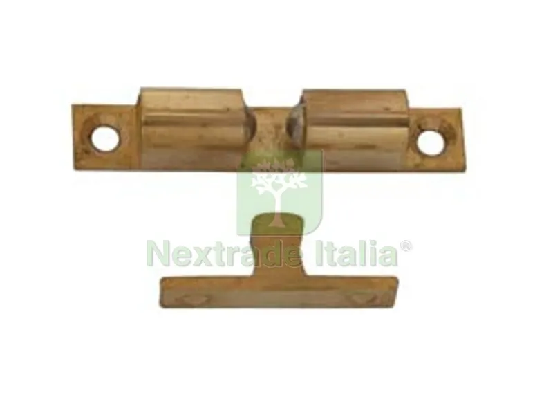 24PZ CRICCHETTO A SFERE IN OTTONE LUCIDO - mm.60x11 — Cinghie e tiranti a cricchetto — rif. FERX.FER210348 24PZ CRICCHETTO A SFERE IN OTTONE LUCIDO - mm.60x11 — Cinghie e tiranti a cricchetto — rif. FERX.FER210348