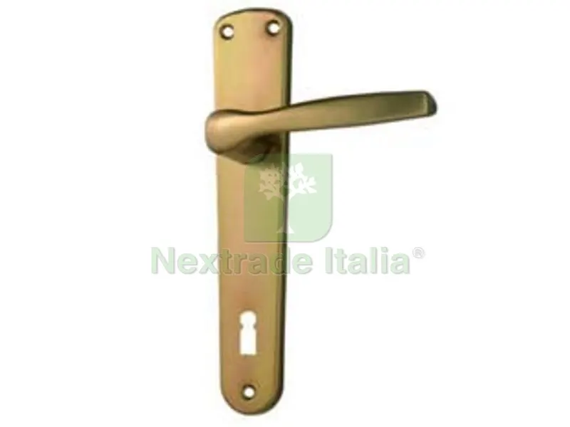 MANIGLIA "ALU" CON PLACCA IN ALLUMINIO BRONZATO mm.90 in alluminio bronzato quadro maniglia mm 8 / 90 foro normale — Maniglie e pomelli — rif. FERX.FER148139 MANIGLIA "ALU" CON PLACCA IN ALLUMINIO BRONZATO mm.90 in alluminio bronzato quadro maniglia mm 8 / 90 foro normale — Maniglie e pomelli — rif. FERX.FER148139