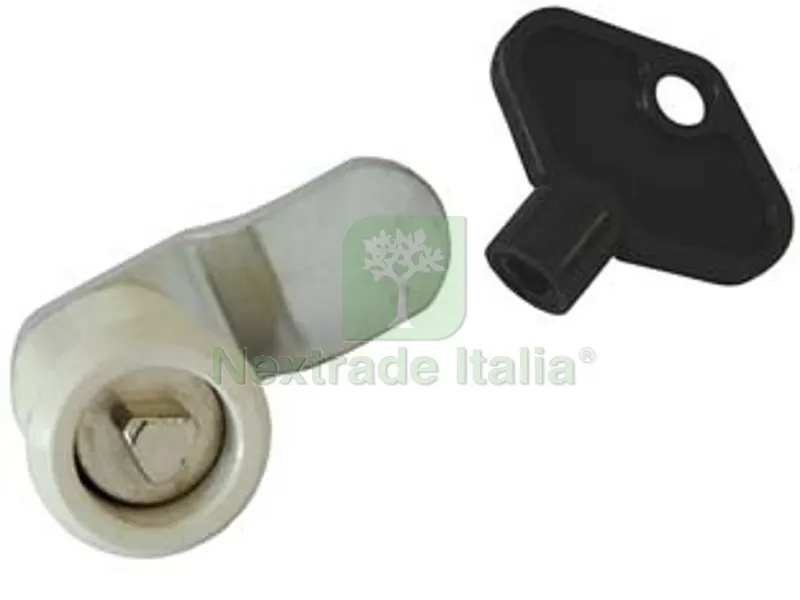5PZ CILINDRI A LEVA CON TRIANGOLO PER QUADRI ELETTRICI - ? mm.16 con chiave — Serrature e cilindri — rif. FERX.FER149631