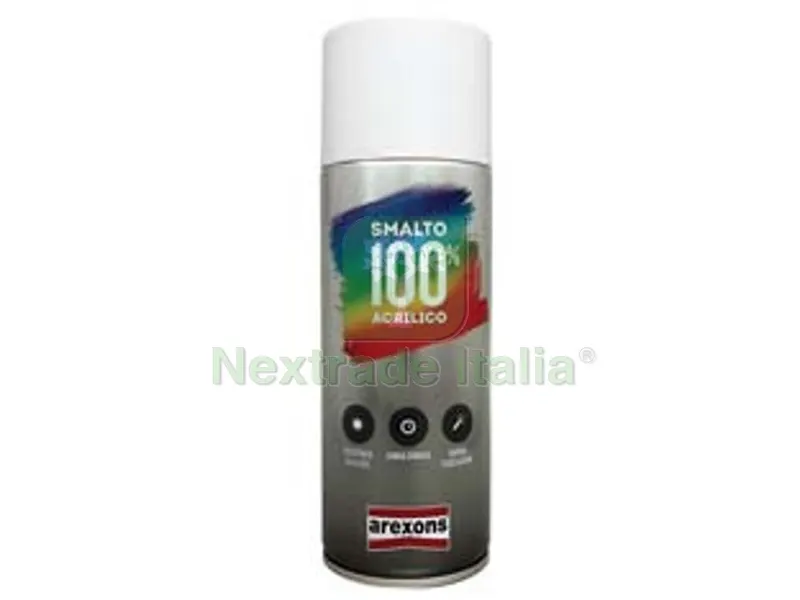 6PZ smalto 100% acrilico bianco elettrodomestico spray - ml.400 bianco elettrodomestico (3700) — Saldatrici e accessori — rif. FERX.FER150132 6PZ smalto 100% acrilico bianco elettrodomestico spray - ml.400 bianco elettrodomestico (3700) — Saldatrici e accessori — rif. FERX.FER150132