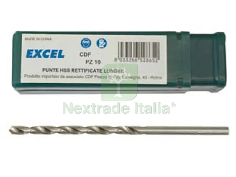 10PZ PUNTE HSS RETTIFICATE PROLUNGATE - ? mm.6,5x140 — Punte, frese e dischi — rif. FERX.FER151429