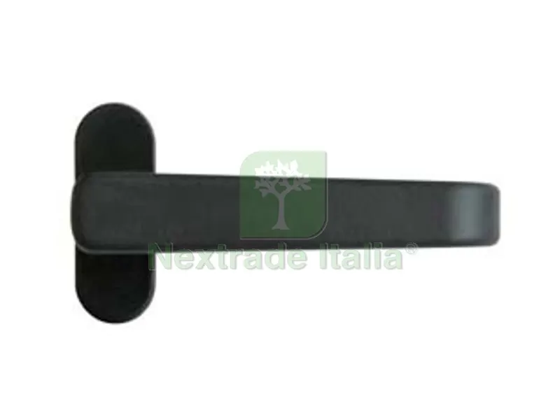 5PZ Maniglietta in Alluminio Verniciato Nero - mm.118x34h. — Maniglie e pomelli — rif. FERX.FER152860