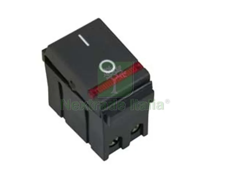 6PZ INTERRUTTORE BIPOLARE LUMINOSO "ARC" - 16AX 250V (7812.2) — Interruttori e prese — rif. FERX.FER153508 6PZ INTERRUTTORE BIPOLARE LUMINOSO "ARC" - 16AX 250V (7812.2) — Interruttori e prese — rif. FERX.FER153508