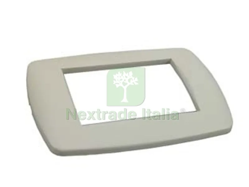 15PZ Placca 3 Posti "millennium" Avorio - 3 posti - mm.123x84h. (7843.T.A) — Interruttori e prese — rif. FERX.FER153713 15PZ Placca 3 Posti "millennium" Avorio - 3 posti - mm.123x84h. (7843.T.A) — Interruttori e prese — rif. FERX.FER153713