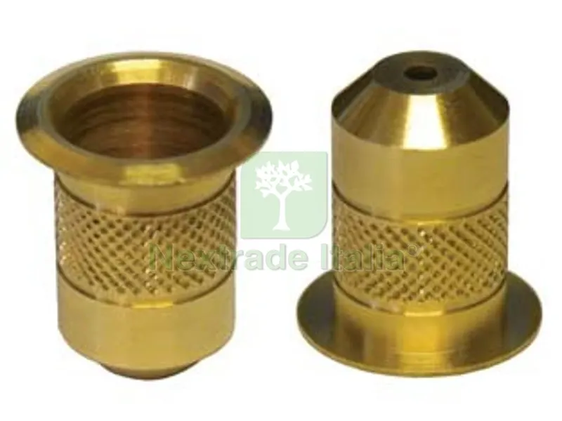 10PZ POZZETTI IN OTTONE PER ASTE - ? mm.14 — Serrature e cilindri — rif. FERX.FER153843 10PZ POZZETTI IN OTTONE PER ASTE - ? mm.14 — Serrature e cilindri — rif. FERX.FER153843
