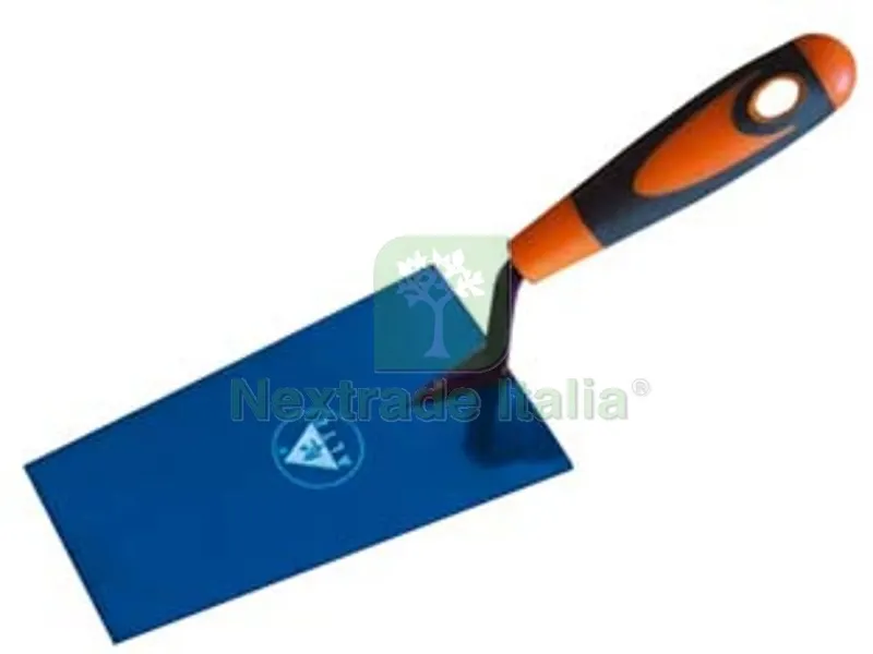 6PZ CAZZUOLA PUNTA QUADRA MANICO BI-MATERIAL - mm.200 — Utensili muratura — rif. FERX.FER167628
