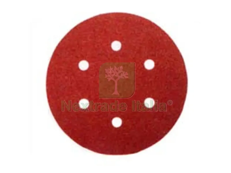 dischi carta abrasiva forata con per rotorbitali ? mm.150 - grana 80 blister da pz.6 — Punte, frese e dischi — rif. FERX.FER154383 dischi carta abrasiva forata con per rotorbitali ? mm.150 - grana 80 blister da pz.6 — Punte, frese e dischi — rif. FERX.FER154383