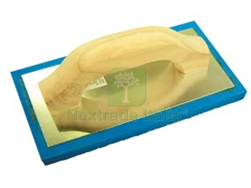2PZ Frattone in Spugna Blu Manico Legno - cm.23,5x10,5 — Utensili e segnaletica — rif. FERX.FER154529