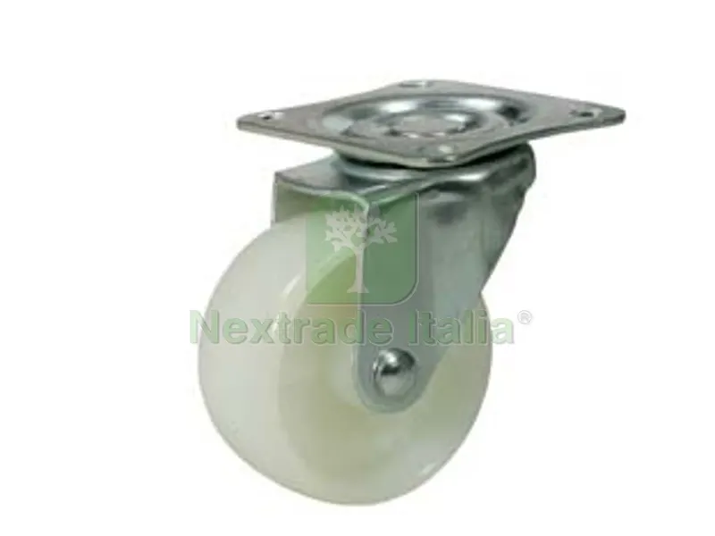 4PZ RUOTE CON PIASTRA "FORCELLA" - ? mm.40 (piastra mm.38x38) — Ferramenta per legno e mobili — rif. FERX.FER154666 4PZ RUOTE CON PIASTRA "FORCELLA" - ? mm.40 (piastra mm.38x38) — Ferramenta per legno e mobili — rif. FERX.FER154666