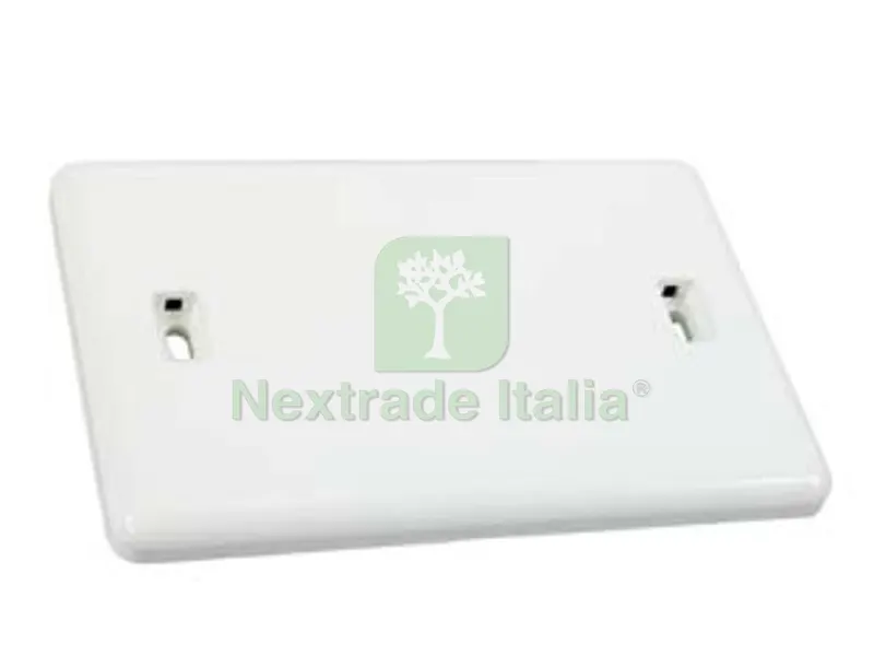 10PZ COPERCHIO PER SCATOLA DA INCASSO RETTANGOLARE - 3 posti — Canaline e centralini — rif. FERX.FER155533