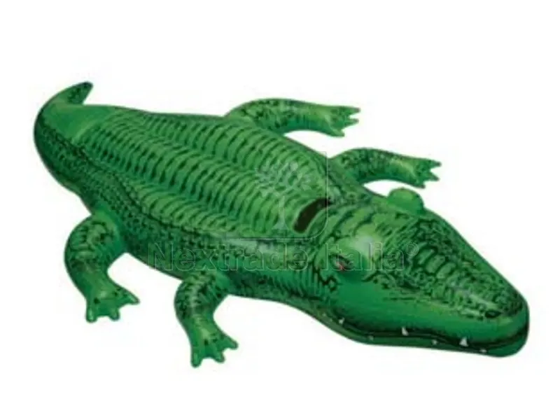 coccodrillo gonfiabile cavalcabile +3 anni - cm.168x86 - peso kg.0,76 (58546) — Gonfiabili e galleggianti — rif. FERX.FER156738 coccodrillo gonfiabile cavalcabile +3 anni - cm.168x86 - peso kg.0,76 (58546) — Gonfiabili e galleggianti — rif. FERX.FER156738