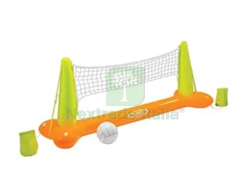 rete volley gonfiabile per piscina +6 anni - cm.239x64x91h. - peso kg.1,30 (56508) — Gonfiabili e galleggianti — rif. FERX.FER156769 rete volley gonfiabile per piscina +6 anni - cm.239x64x91h. - peso kg.1,30 (56508) — Gonfiabili e galleggianti — rif. FERX.FER156769