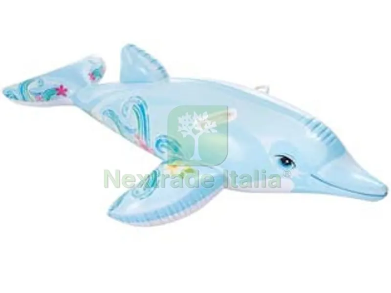 delfino gonfiabile cavalcabile +3 anni - cm.175x66 - peso kg.0,80 (58535) — Gonfiabili e galleggianti — rif. FERX.FER157926 delfino gonfiabile cavalcabile +3 anni - cm.175x66 - peso kg.0,80 (58535) — Gonfiabili e galleggianti — rif. FERX.FER157926