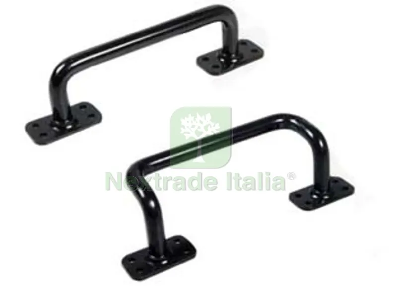 Maniglie per Portoni Scorrevoli - mm.180 tipo piegato — Maniglie e pomelli — rif. FERX.FER158985