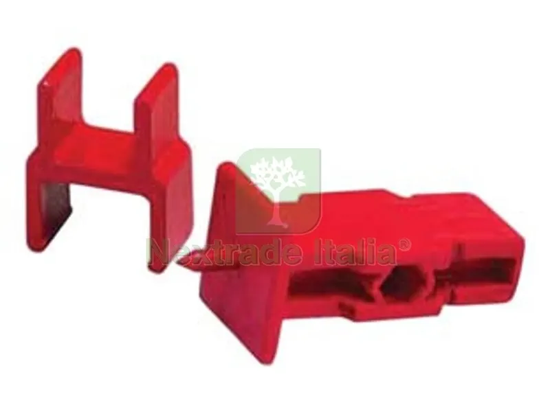 10BLISTER Foratubi con Supporto per Tubo Microirrigazione - blister (5396) — Fascette e collari — rif. FERX.FER159661