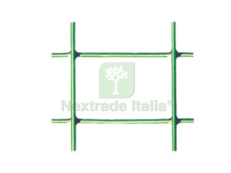 Rete Elettrosaldata Plastificata Verde Rotolo MT.25 MM.25X50 Maglia MM.50X25 Filo ? MM.2,6 Esterno - CM.100H. MT.25 — Reti e recinzioni — rif. FERX.FER161374 Rete Elettrosaldata Plastificata Verde Rotolo MT.25 MM.25X50 Maglia MM.50X25 Filo ? MM.2,6 Esterno - CM.100H. MT.25 — Reti e recinzioni — rif. FERX.FER161374