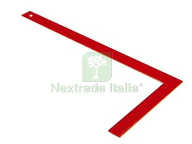 SQUADRA DA CARPENTIERE - cm.100x50x3 — Misurazione e taglio manuale — rif. FERX.FER161725