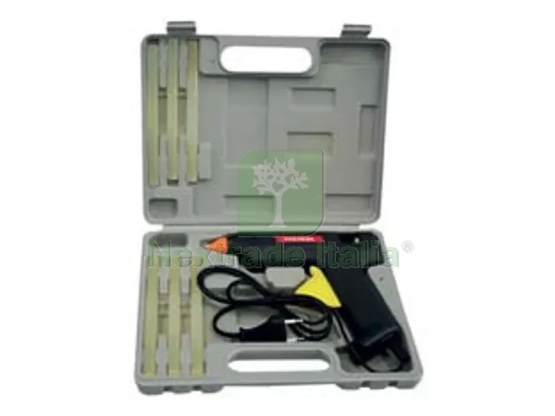 SPRUZZATORE TERMOCOLLANTE IN VALIGETTA stik colla mm. 12 60 w 220V-50Hz — Spatole e attrezzi per stesura — rif. FERX.FER162036 SPRUZZATORE TERMOCOLLANTE IN VALIGETTA stik colla mm. 12 60 w 220V-50Hz — Spatole e attrezzi per stesura — rif. FERX.FER162036