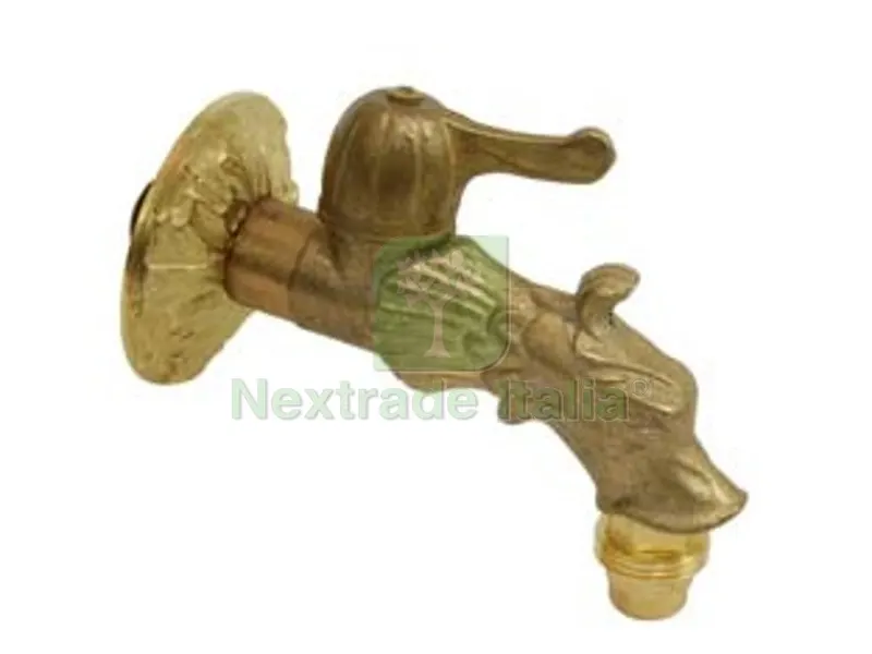 RUBINETTO ARTISTICO IN OTTONE A LEVA ORO ANTICATO attacco M 1/2' — Rubinetti e valvole — rif. FERX.FER164399 RUBINETTO ARTISTICO IN OTTONE A LEVA ORO ANTICATO attacco M 1/2' — Rubinetti e valvole — rif. FERX.FER164399