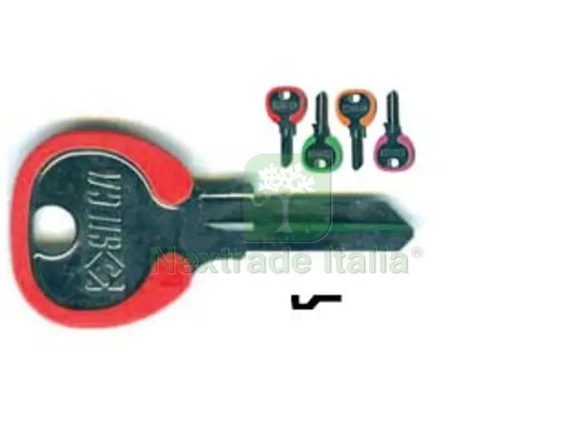 100PZ Chiavi per Cilindri Viro 5 Spine Piccole VI086DZ - VI086DZ DX Silky 4 colori assortiti — Serrature e cilindri — rif. FERX.FER165709 100PZ Chiavi per Cilindri Viro 5 Spine Piccole VI086DZ - VI086DZ DX Silky 4 colori assortiti — Serrature e cilindri — rif. FERX.FER165709