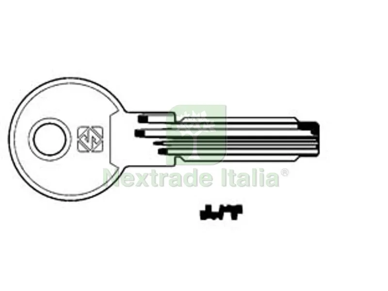 10PZ chiavi punzonate per cilindri 6+7 spine cs70 - cs70 — Chiavi grezze e duplicati — rif. FERX.FER166072 10PZ chiavi punzonate per cilindri 6+7 spine cs70 - cs70 — Chiavi grezze e duplicati — rif. FERX.FER166072