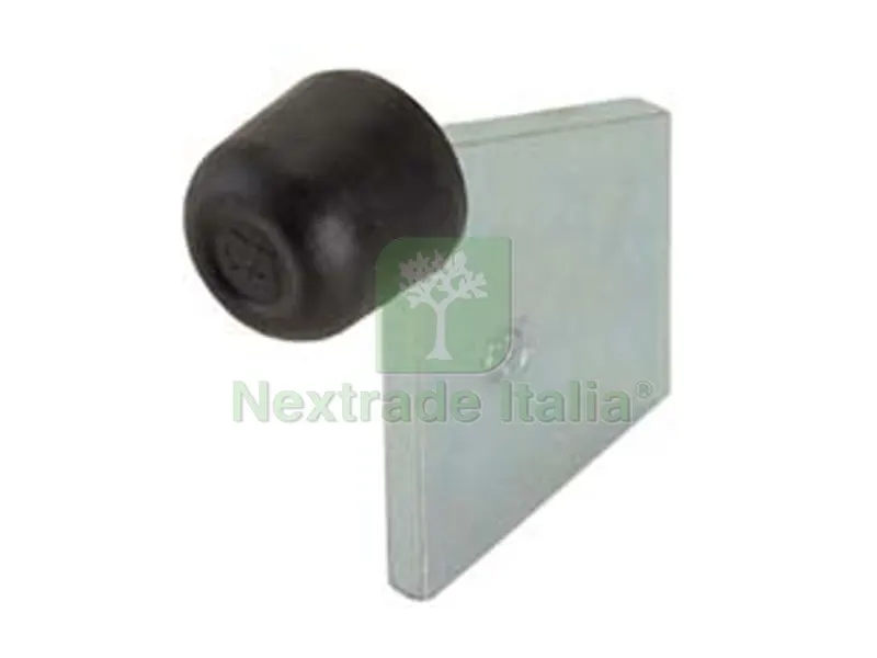 5PZ ARRESTO FINE CORSA PER CANCELLI SCORREVOLI A SALDARE ART.381 - mm.70x110h. — Accessori bagno — rif. FERX.FER166300 5PZ ARRESTO FINE CORSA PER CANCELLI SCORREVOLI A SALDARE ART.381 - mm.70x110h. — Accessori bagno — rif. FERX.FER166300