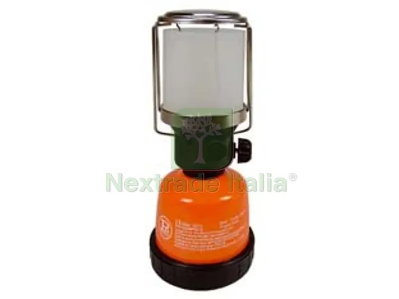Lampada GAS Camping in Metallo Accensione Normale supporto in metallo, accensione normale — Illuminazione — rif. FERX.FER166478