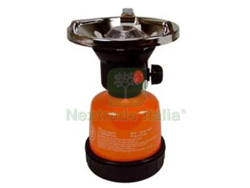 Fornellino GAS Camping in Metallo Accensione Piezo Elettrica — Casalinghi e organizzazione — rif. FERX.FER166508