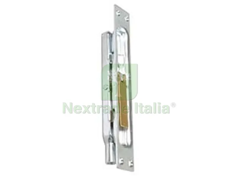 10PZ Catenaccio a Leva AD Azione Singola da Incasso ART.421 - mm.24x150h. — Lucchetti e catene — rif. FERX.FER167147