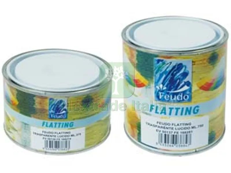 6PZ Flatting Trasparente Lucido in Barattolo (flatting Brill) - ml.370 trasparente lucido — Vernici e smalti — rif. FERX.FER168274 6PZ Flatting Trasparente Lucido in Barattolo (flatting Brill) - ml.370 trasparente lucido — Vernici e smalti — rif. FERX.FER168274