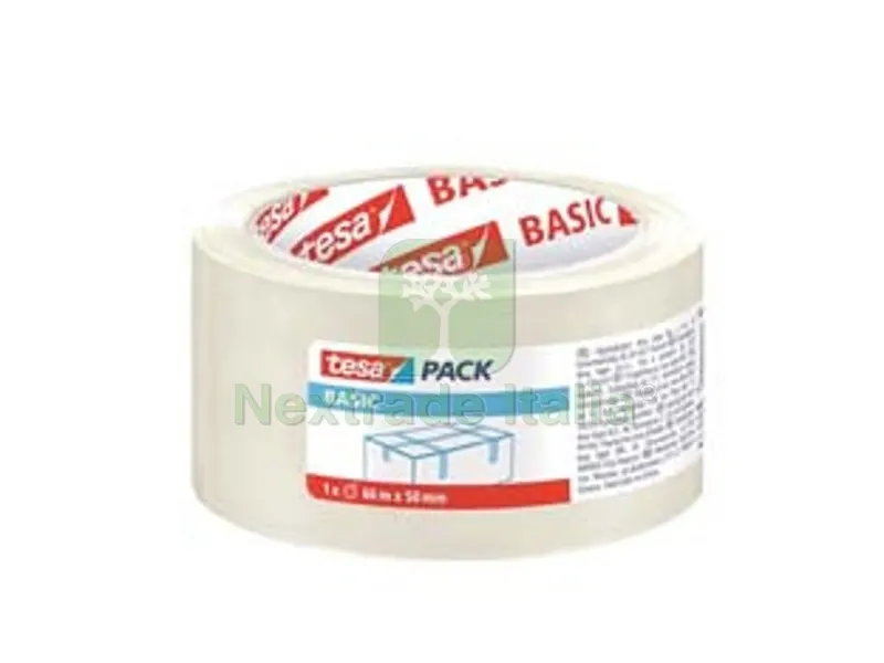 36PZ Nastro Imballo PPL Trasparente - mt.66 x mm.50h. — Misurazione e taglio manuale — rif. FERX.FER170284 36PZ Nastro Imballo PPL Trasparente - mt.66 x mm.50h. — Misurazione e taglio manuale — rif. FERX.FER170284