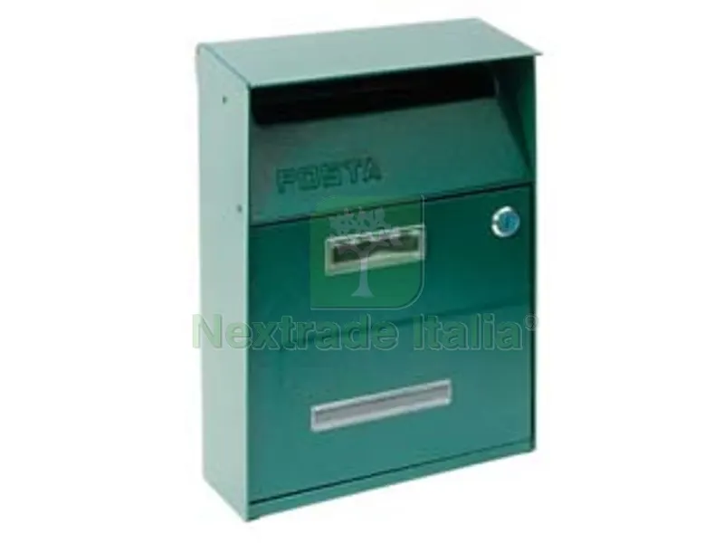 Cassetta Portariviste per Esterni Verde - cm.21,5x10,5x33h. - colore verde — Cornici e portafoto — rif. FERX.FER170925 Cassetta Portariviste per Esterni Verde - cm.21,5x10,5x33h. - colore verde — Cornici e portafoto — rif. FERX.FER170925