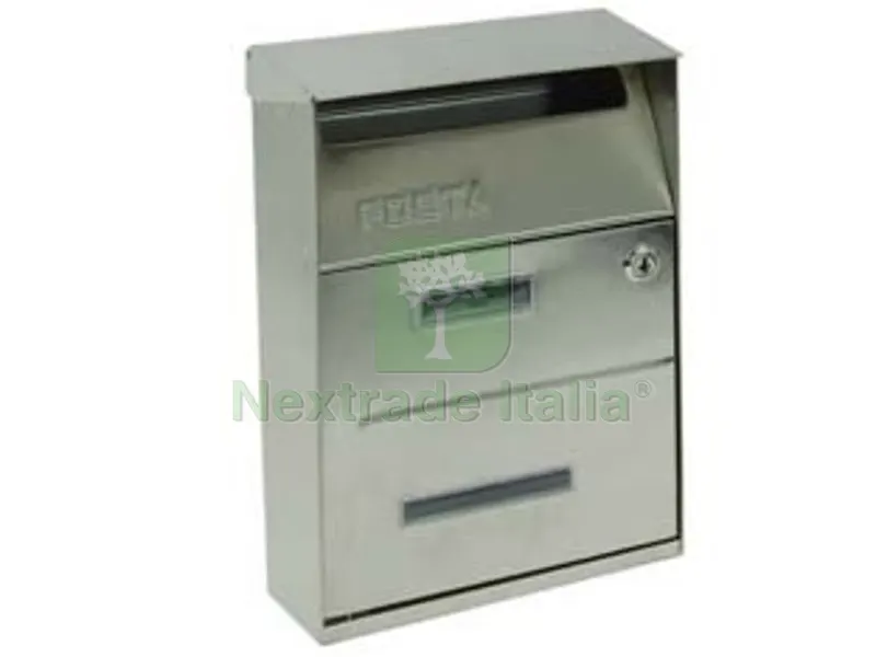 Cassetta Portariviste per Esterni in Acciaio Inox Satinato - cm.21,5x10,5x33h. - acciaio inox 18/10 satinato — Cornici e portafoto — rif. FERX.FER170949 Cassetta Portariviste per Esterni in Acciaio Inox Satinato - cm.21,5x10,5x33h. - acciaio inox 18/10 satinato — Cornici e portafoto — rif. FERX.FER170949