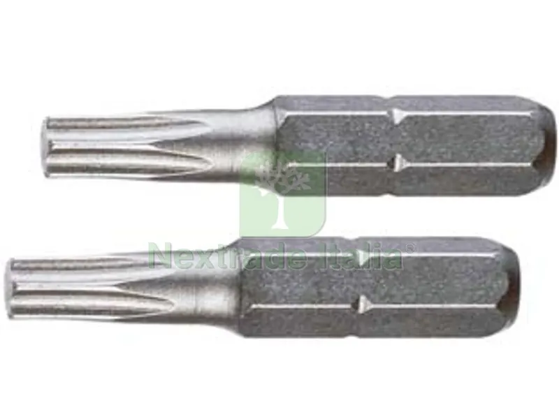 INSERTI TESTA TORX IN BLISTER PER AVVITATORI MM.25 - mm.25 TORX TX 25 in blister 2pz. — Cacciaviti e giraviti — rif. FERX.FER173254 INSERTI TESTA TORX IN BLISTER PER AVVITATORI MM.25 - mm.25 TORX TX 25 in blister 2pz. — Cacciaviti e giraviti — rif. FERX.FER173254