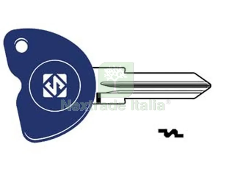 Chiavi Giobert con Trasponder per Auto Fiat Lancia GT15RDT5 - GT15RDT5 — Ferramenta porte e finestre — rif. FERX.FER174268