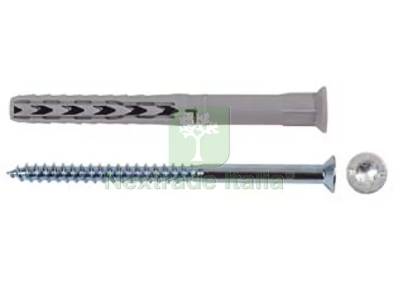 50PZ TASSELLO IN NYLON PROLUNGATO "SXRL-WT IS" - ? mm. 8x60 vite ? mm.5,5x65 TORX T30 — Tasselli e ancoraggi — rif. FERX.FER175333 50PZ TASSELLO IN NYLON PROLUNGATO "SXRL-WT IS" - ? mm. 8x60 vite ? mm.5,5x65 TORX T30 — Tasselli e ancoraggi — rif. FERX.FER175333