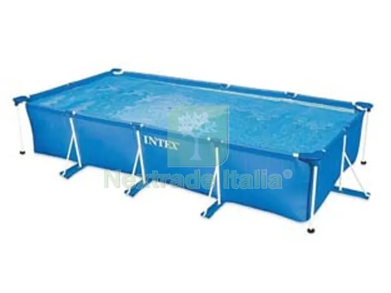 Piscina "frame" Rettangolare con Telaio Portante Senza Pompa CM.450X220X84H. - Capacit? LT.7127 - Peso KG.39,2 (28273) — Tempo libero outdoor — rif. FERX.FER176293 Piscina "frame" Rettangolare con Telaio Portante Senza Pompa CM.450X220X84H. - Capacit? LT.7127 - Peso KG.39,2 (28273) — Tempo libero outdoor — rif. FERX.FER176293