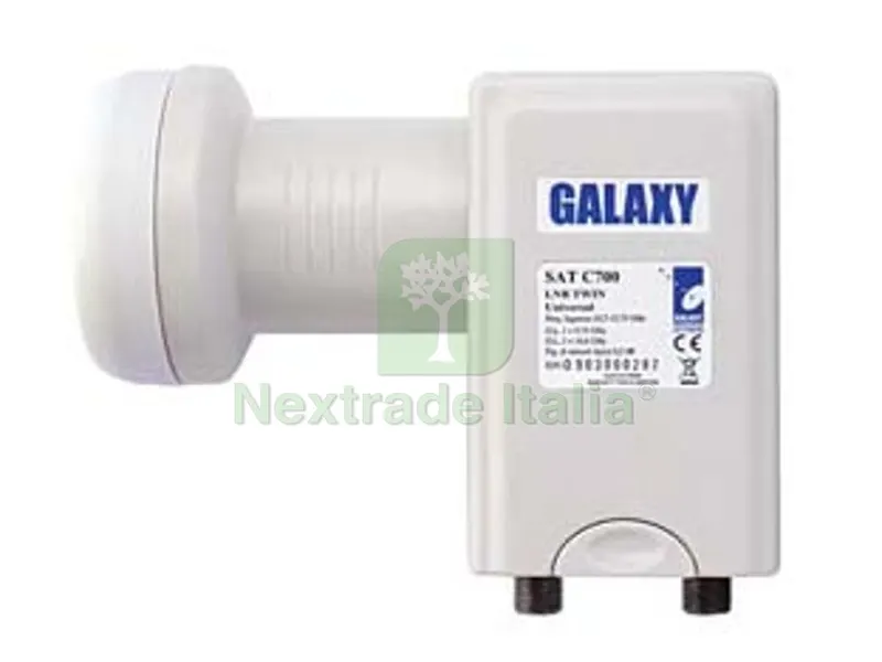 Illuminatore LNB per Parabola Universale 2 Uscite - 2 uscite - connettori tipo F - ? mm.40 — Illuminazione — rif. FERX.FER177559 Illuminatore LNB per Parabola Universale 2 Uscite - 2 uscite - connettori tipo F - ? mm.40 — Illuminazione — rif. FERX.FER177559