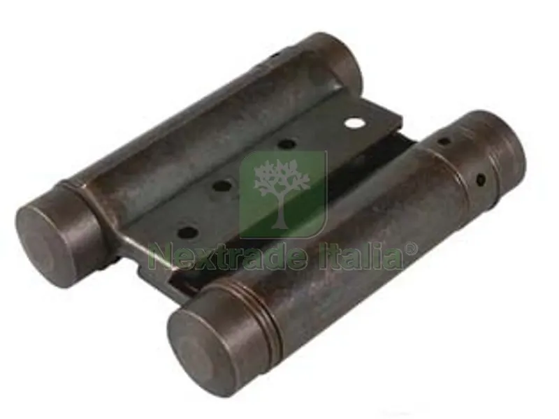 Cerniere a Molla Tipo "bommer" Acciaio Bronzato ART.108 - mm.75 — Cerniere e cardini — rif. FERX.FER177757