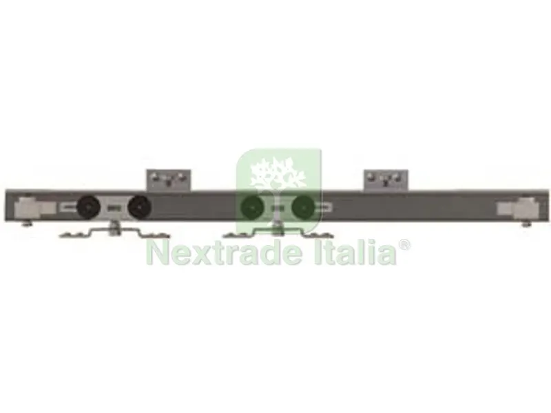 Kit per Porte Scorrevoli con Binario in Alluminio - cm.190 porte cm.91-110 portata Kg.80 — Casalinghi e organizzazione — rif. FERX.FER177788